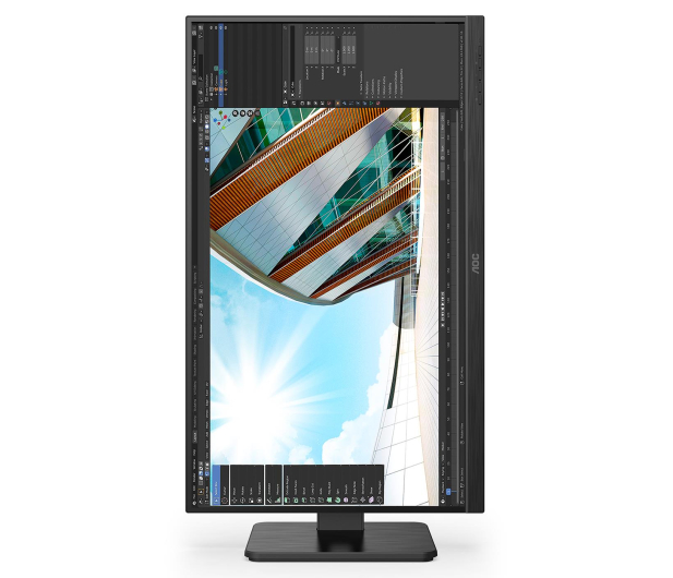AOC 23,8'' Q24P2Q Czarny - 637286 - zdjęcie 3